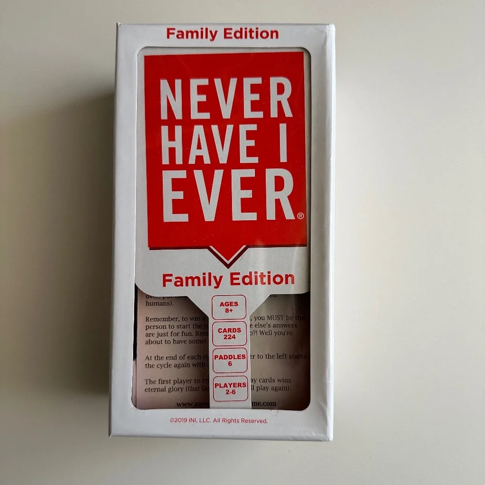 EUC Never Have I Ever game - Family edition - Picture 1 of 6